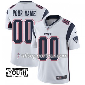 Maillot Enfant New England Patriots Personnalisé Blanc